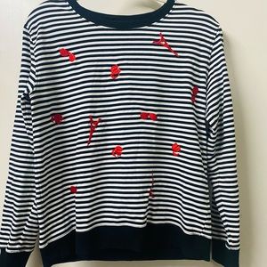 Karl Lagerfeld Striped Top
